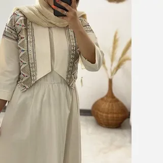 کت سارافان زنانه مجلسی لنین کت خامه دوزی فری تا44