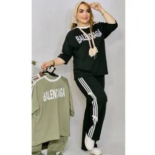 ست تیشرت شلوار پاپیونی ۲۶۸۰۰۱۰۲۵