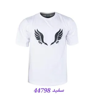 تیشرت یقه گرد مردانه  سایز L، XL، XXL، XXXL جنس پنبه طرح پارچه ساده رنگ مشکی 44794 کرم 44795 خردلی 44796 