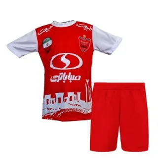 پیراهن و شورت بچگانه پرسپولیس نام ارونوف Persepolis Home 2024-25 Kit