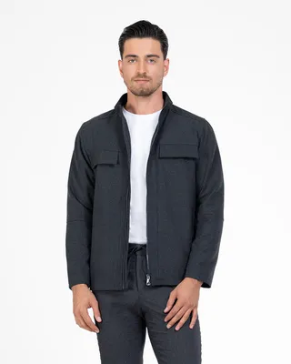 کاپشن مردانه پشمی کد 200 12