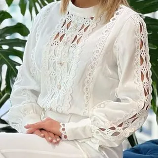 شومیز مجلسی زنانه مدل چیستا شومیز زنانه کد 02