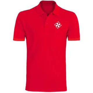 پولوشرت آستین کوتاه مردانه مدل X539 رنگ قرمز