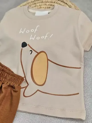 تیشرت و شلوارک پسرانه WOOF