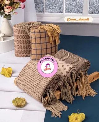 شال پاییزه ریشه عنکبوتی وارداتی شیک