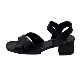 صندل زنانه سیی 1966 مدل اشلی ضربدری کد 2304 رنگ مشکی