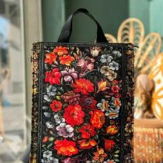 ساک دستی سرو گل های سنتی