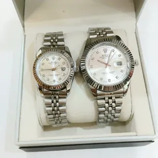 ساعت ست مردانه و زنانه ROLEX رولکس  موتور با کیفیت مدل DATEJUST 