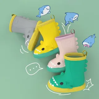 رین بوت بچه گانه اسپرت طرح کوسه