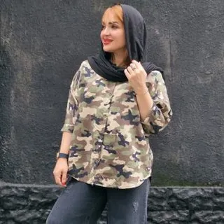 شومیز کتان چریکی ۲۴۹۰۰۵۵۷
