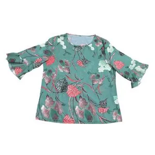 بلوز آستین سه ربع زنانه مدل D1