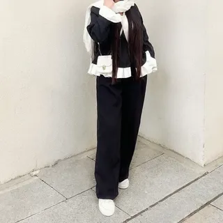 ست کت شلوار پایین چین جنس پرشیا دونخ