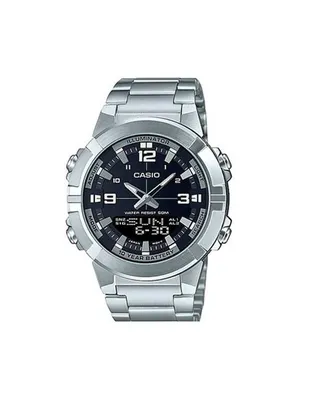 ساعت مچی مردانه عقربه ای و دیجیتال کاسیو Casio مدل AMW-870D-1AVDF