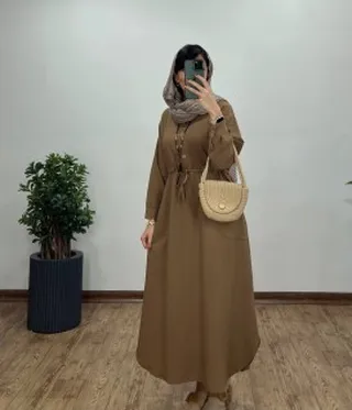 پیراهن مانتویی بلند آیناز 1