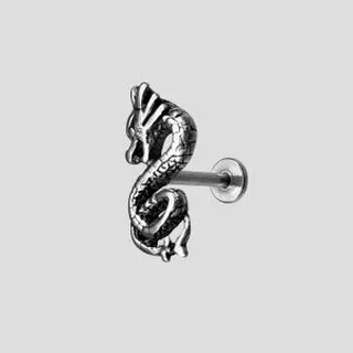 پیرسینگ طرح اژدها چینی کد Hsn-626d5