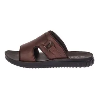 صندل مردانه کفش شیما مدل مودریچ رنگ قهوه ای