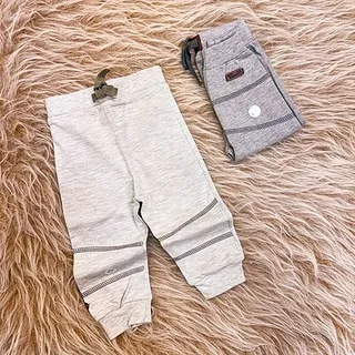 شلوار خط دار خرسی برگ سبز