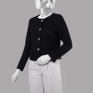 کت زنانه ریسانی مدل 5389 رنگ مشکی