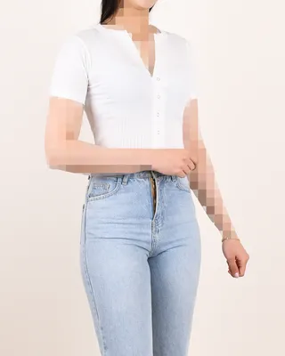 تیشرت کراپ D00130