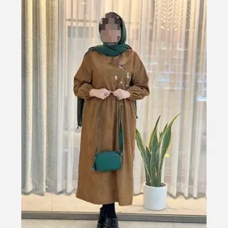 پیراهن گلدوزی گنجشک کرسپو اعلا بارنگای بینظیــــر