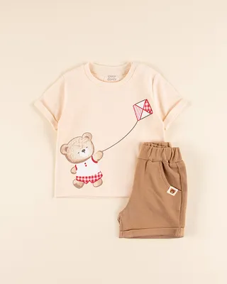 تیشرت و شلوارک لیام ۷۰۵ lovey dovey کد C000199