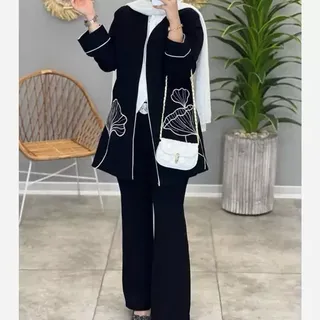 مانتو کتی قاصدک عیدانه مازاراتی گلدوزی مغزی دوزی  