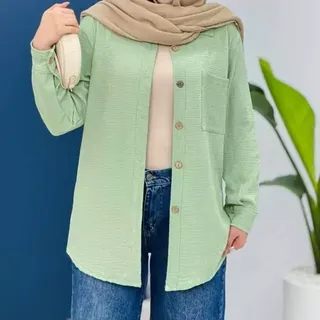 مانتو مراکشی تک جیب فری سایز تا 46 