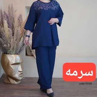 مانتو و شلوار زنانه تونیک و شلوار زنانه شیک 