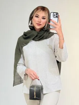 مانتو جیب دار جلوباز کد 18960