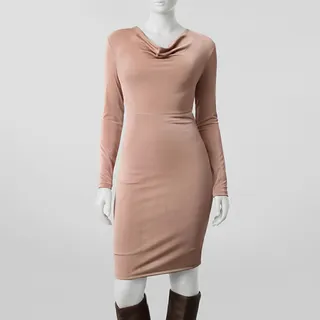 پیراهن یقه گرد زنانه مدل 838480577 طرح ترندیول