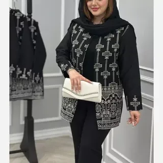 مانتو کتی جلو تافته رویا