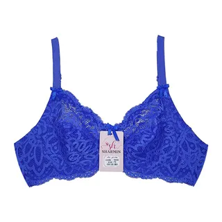 سوتین زنانه شارمین مدل تمام تور فنر دار کد ZP85.1