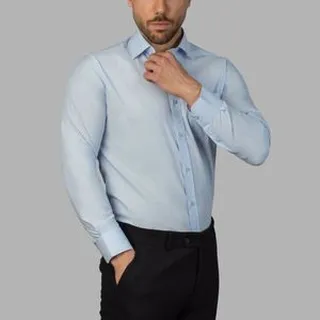 پیراهن آستین بلند مردانه آیکت ستاریمدل فلورا آکسفورد 111