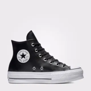 کتونی کانورس converse Chuck Taylor All Star Leather Platform  کد 561675C.001