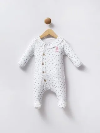 سرهمی نوزاد دختر آبی یو اس پولو