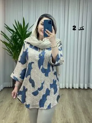 شومیز مانتویی کد 2079