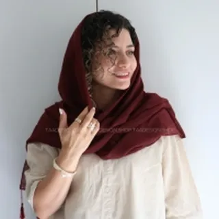 شال لینن مدل شبدر