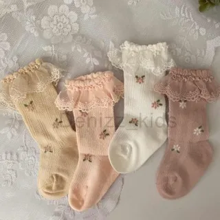 جوراب گلدار تا زانو_کد ۴۰۸