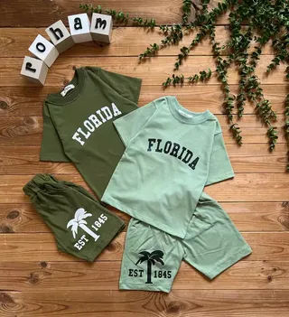 تیشرت و شلوارک پسرانه FLORIDA
