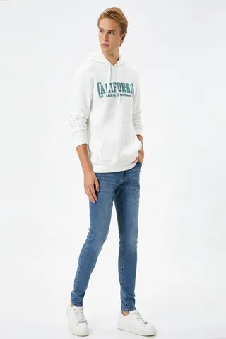 Kotonشلوار جین مردانه نیلی متوسط