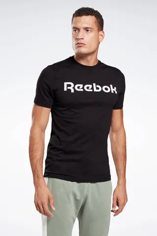 Reebokتیشرت آستین کوتاه مردانه GS Linear Re