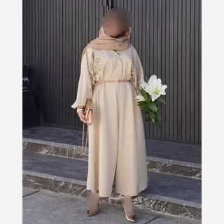 اورال شیک  گلدوزی شده همراه باکمربند