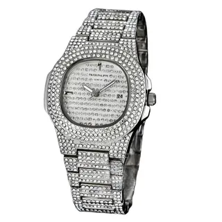 ساعت مچی عقربهای مردانه مدل فول نگین N