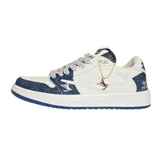 کفش پیادهروی مدل پنجه جین رنگ سرمهای