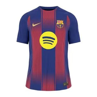 تی شرت ورزشی آستین کوتاه مردانه مدل بارسلونا Home 2026 رنگ قرمز