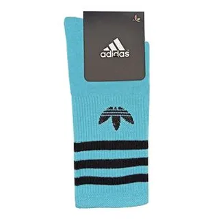 جوراب ورزشی ساق بلند مردانه مدل کش انگلیسی کد 1244 رنگ آبی روشن