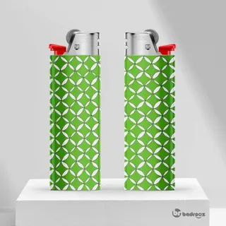 فندک اشکال منظم به رنگ سبز