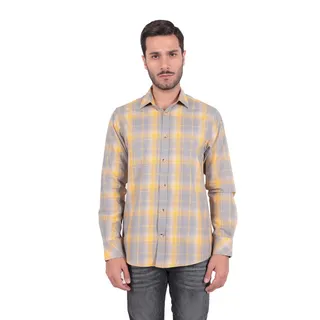 پیراهن آستین بلند مردانه پاتن جامه مدل کلاسیک 1027...