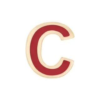 آویز گردنبند نقره ژابیز مدل حرف C