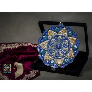بشقاب میناکاری 30 سانتی کد 37
